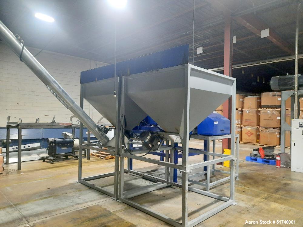 Used-Jiangsu Lantai Machinery Co. Stainless Steel Double Ribbon Blender