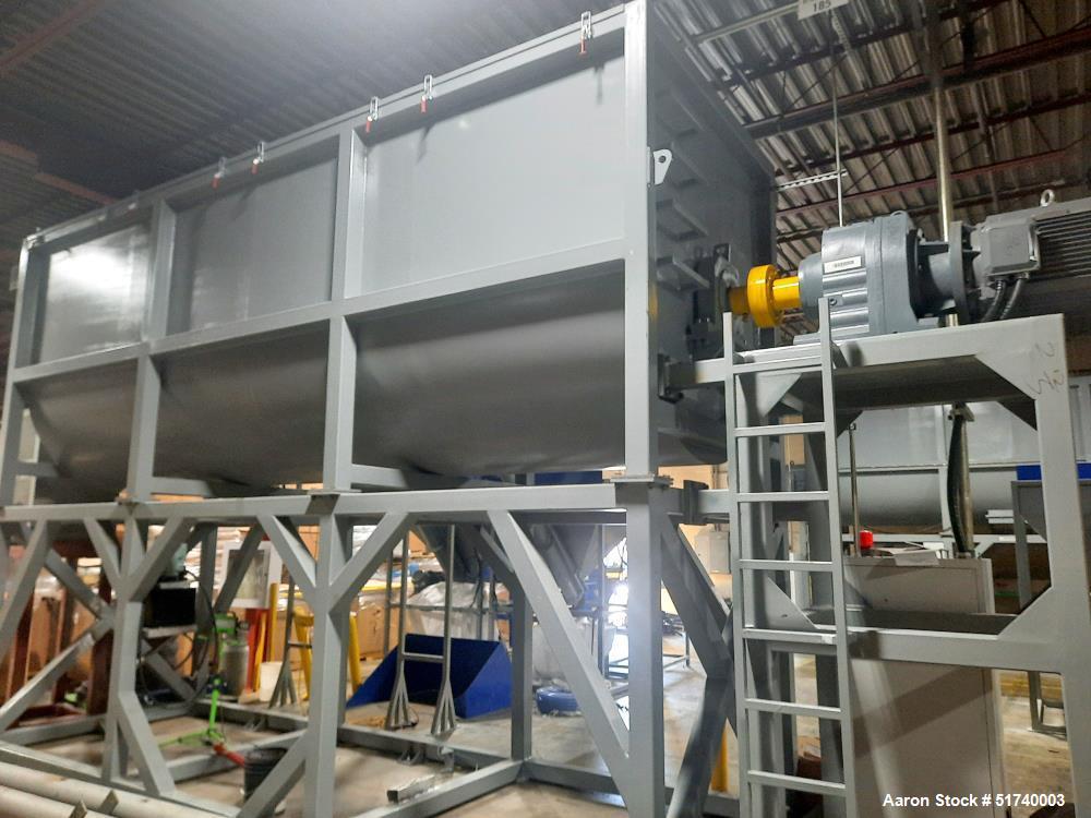 Used Jiangsu Lantai Machinery Co. Stainless Steel Double Ribbon Blender
