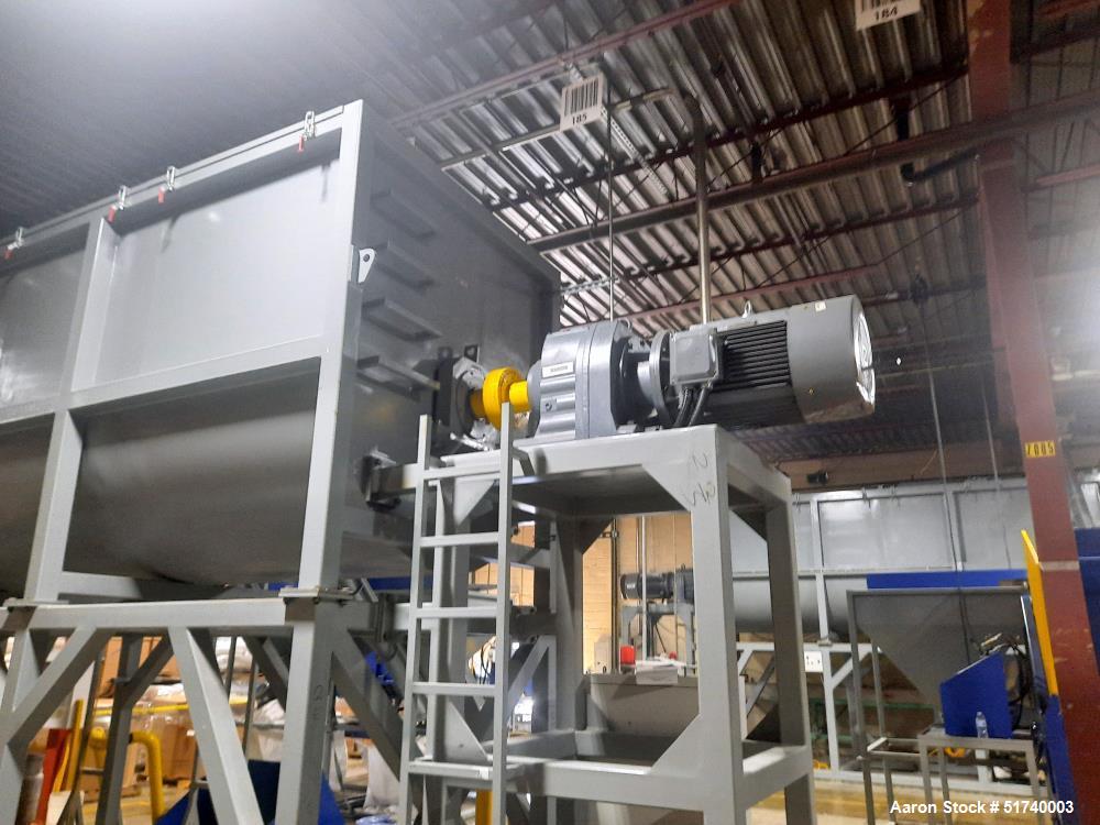 Used Jiangsu Lantai Machinery Co. Stainless Steel Double Ribbon Blender