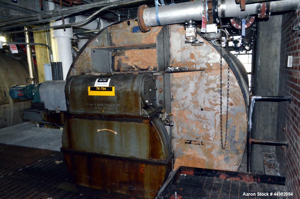 Used Stainless SteelLeader Iron Works Ribbon Blender, Approximate 1600 Total Cu