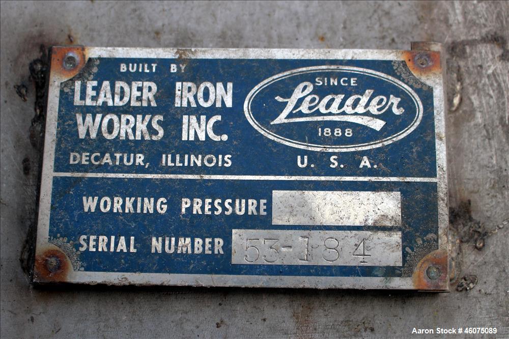 Used- Leader Iron Works Ribbon Blender
