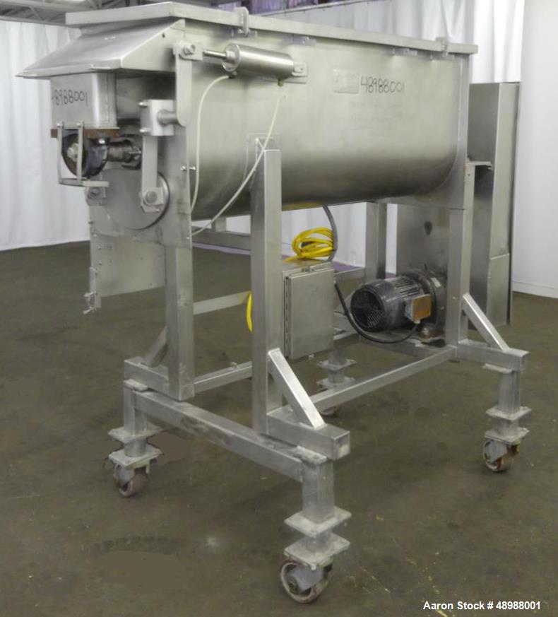 Used Materials Transportation Company (MTC) Mixer, Model MTB-18-005-R.