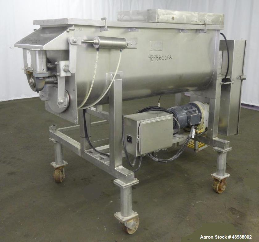 Used- Materials Transportation Company (MTC) Mixer, Model MTB-18-005-R.