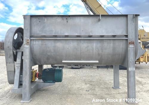 Used 250 CU.FT. Marion Sanitary Stainless Steel Ribbon Blender