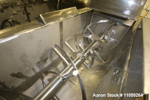 Used 250 CU.FT. Marion Sanitary Stainless Steel Ribbon Blender