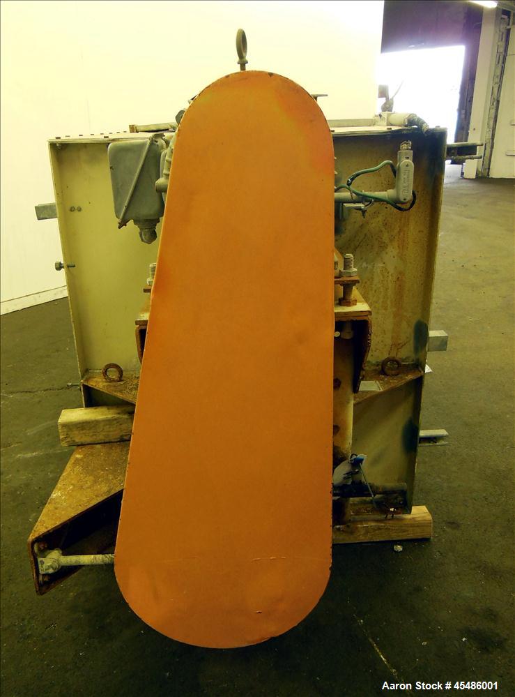 Used Munson Ribbon Blender, Model Sd-03-6-SS, 63 Cubic Feet, stainless steel pa