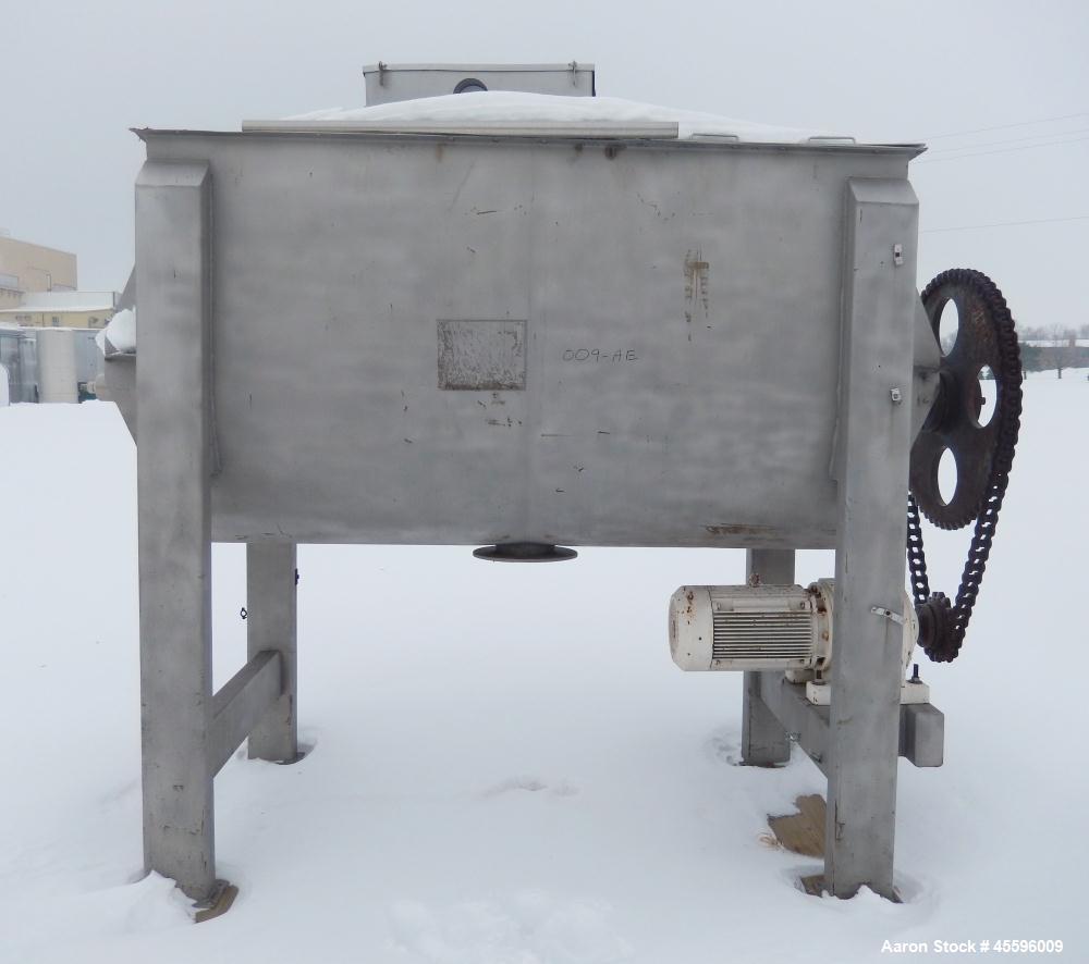 Used Ribbon Blender, Stainless Steel.