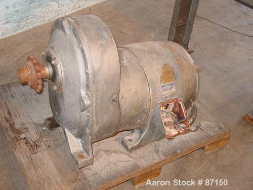 Used Double Spiral Ribbon Blender, 36 Cubic Feet Working Capacity, Stainless Steel. Non-jacketed trough 30" wide x 78" long x approximately 34" deep. 3" diameter shaft, inner ribbon 2" wide x 1/4" th...