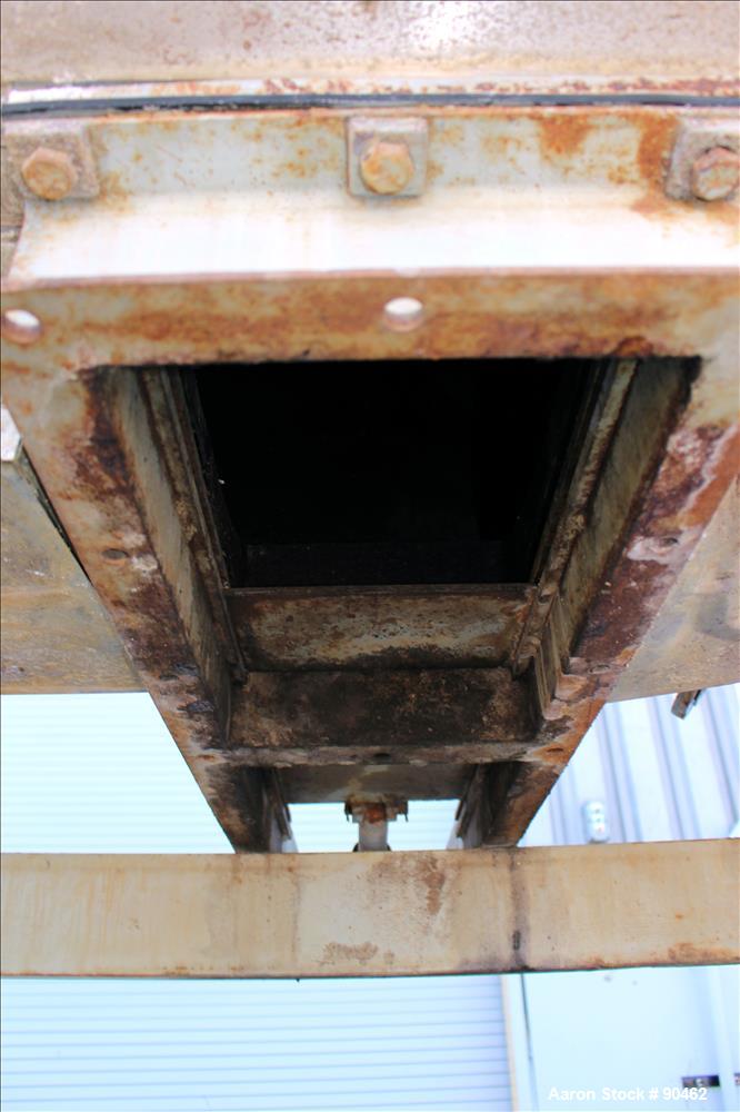 Used: Carbon Steel Double Spiral Ribbon Blender, Approximately 100 Cubic Feet Wo