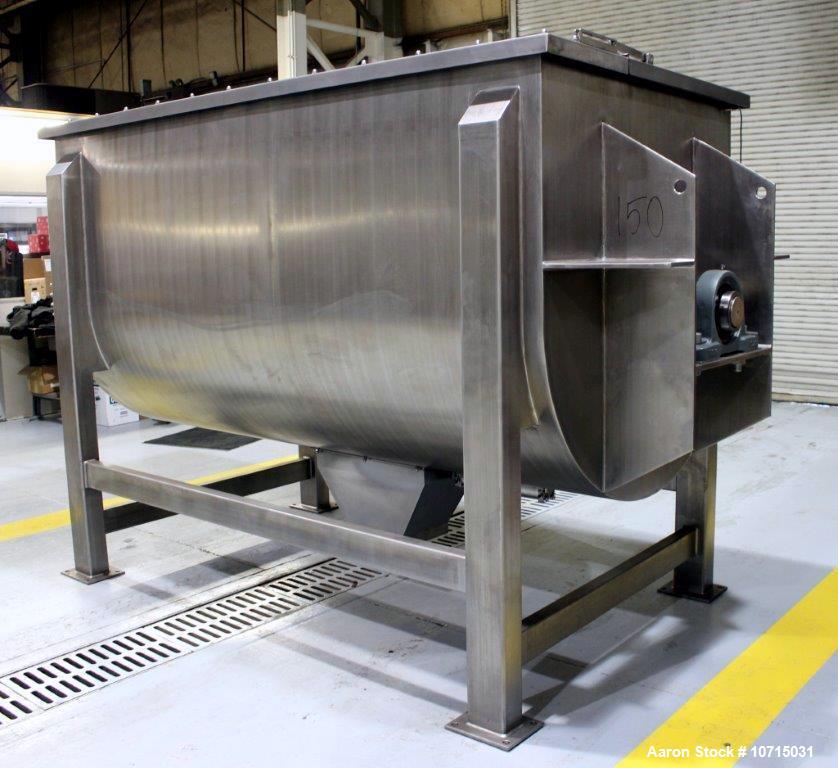 New- Paul O. Abbe Model IMB-100, 100 Cubic Foot working capacity Ribbon Blender.