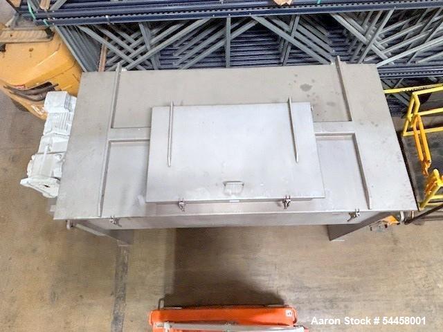 Used Paul O. Abbe RB-165 Ribbon Blender | 165 Cu Ft Stainless Steel Food Grade Mixer