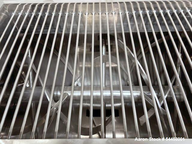 Used Paul O. Abbe RB-165 Ribbon Blender | 165 Cu Ft Stainless Steel Food Grade Mixer