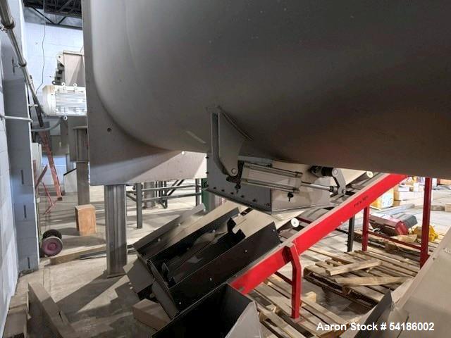 Used Paul O. Abbe RB-315 Ribbon Blender – 315 Cu Ft Stainless Steel Food Grade Industrial Mixer