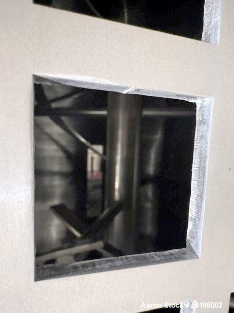 Used Paul O. Abbe RB-315 Ribbon Blender – 315 Cu Ft Stainless Steel Food Grade Industrial Mixer