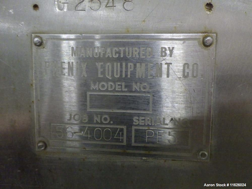 Phenix Equipment Co. Double Ribbon Blender, Model PE 5