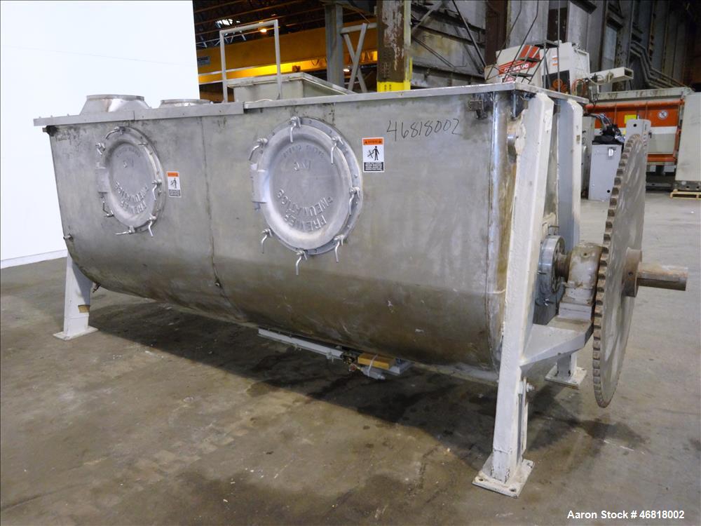 Used The Pillsburg Company Double Spiral Ribbon Blender, Cubic Feet, 304 Stainl