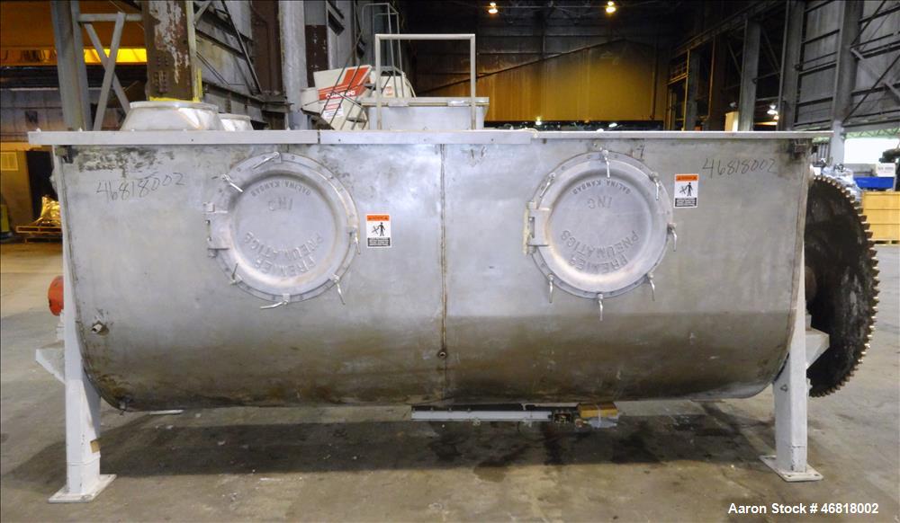 Used The Pillsburg Company Double Spiral Ribbon Blender, Cubic Feet, 304 Stainl
