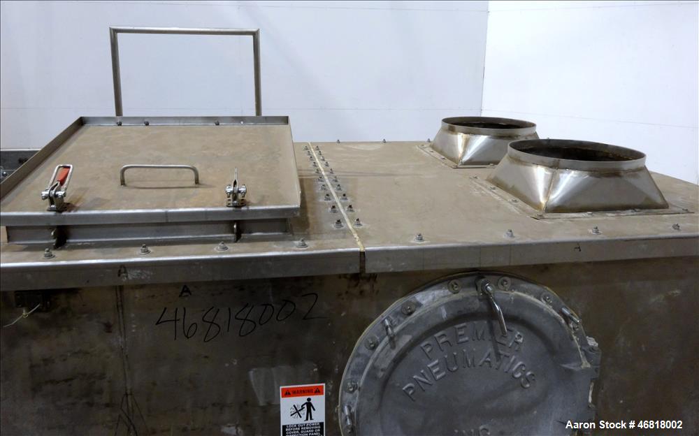 Used The Pillsburg Company Double Spiral Ribbon Blender, Cubic Feet, 304 Stainl