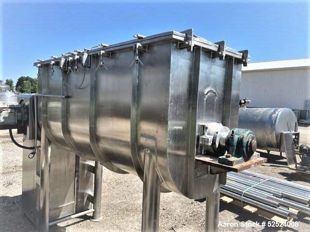 Used-Prism Pharma Machinery 36 Cu. Ft. Stainless Steel Double Ribbon Blender