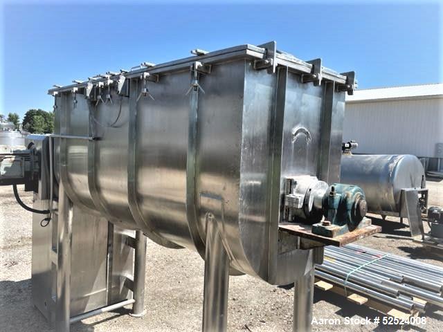 Used Prism Pharma Machinery 36 Cu. Ft. Stainless Steel Double Ribbon Blender