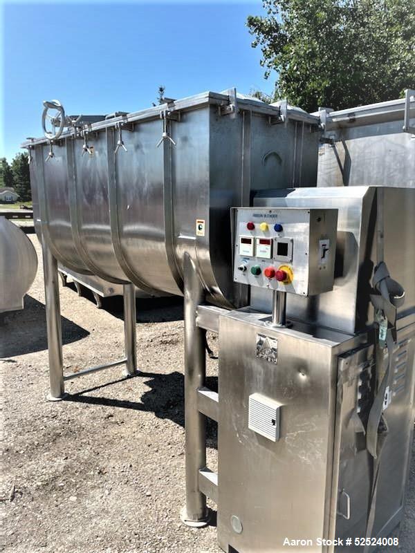 Used Prism Pharma Machinery 36 Cu. Ft. Stainless Steel Double Ribbon Blender