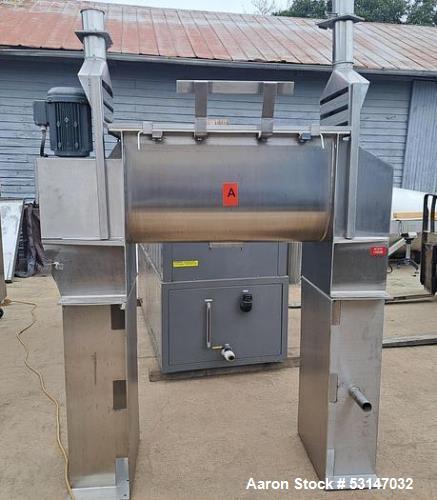 ROSS 5 Cubic Foot Double Ribbon Mixer, Model RB42N-005SS,