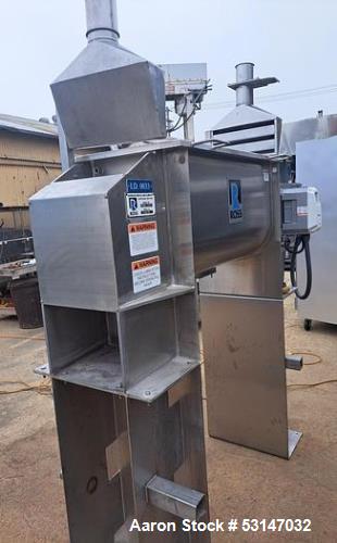 ROSS 5 Cubic Foot Double Ribbon Mixer, Model RB42N-005SS,