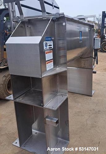 ROSS 18 Cubic Foot Double Ribbon Mixer, Model RB42N-18SS,