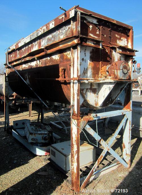 Used Carbon Steel Readco Double Spiral Ribbon Blender, 144 Cubic Feet Working C