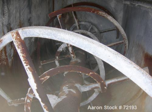 Used Carbon Steel Readco Double Spiral Ribbon Blender, 144 Cubic Feet Working C