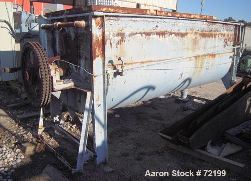 Used Carbon Steel Readco Double Spiral Ribbon Blender, 96 Cubic Feet Working Ca