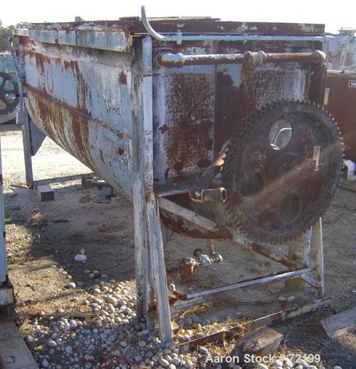 Used Carbon Steel Readco Double Spiral Ribbon Blender, 96 Cubic Feet Working Ca