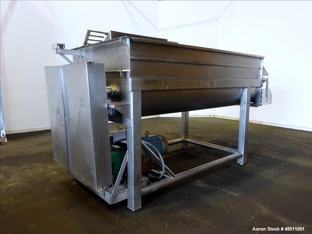 Used Rietz Twin Shaft Ribbon Mixer, Model RS.28.K5410