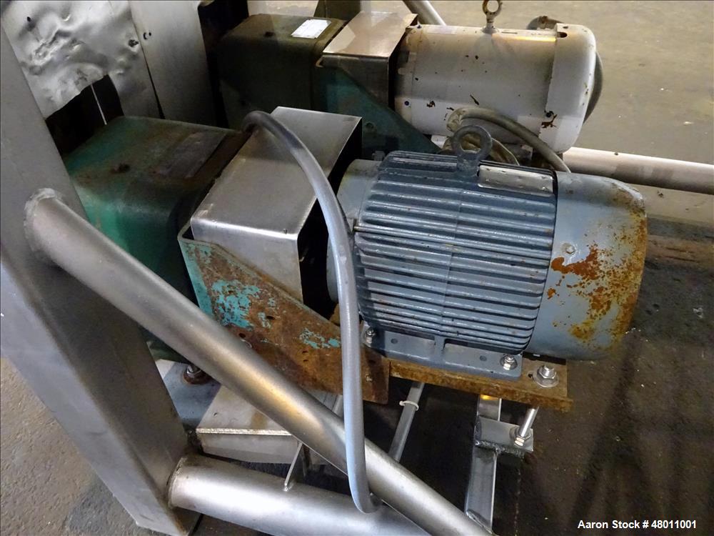 Used Rietz Twin Shaft Ribbon Mixer, Model RS.28.K5410