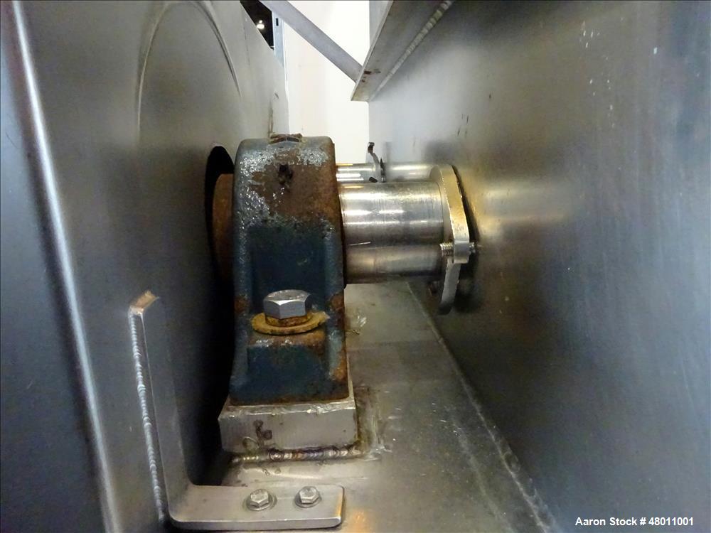 Used Rietz Twin Shaft Ribbon Mixer, Model RS.28.K5410
