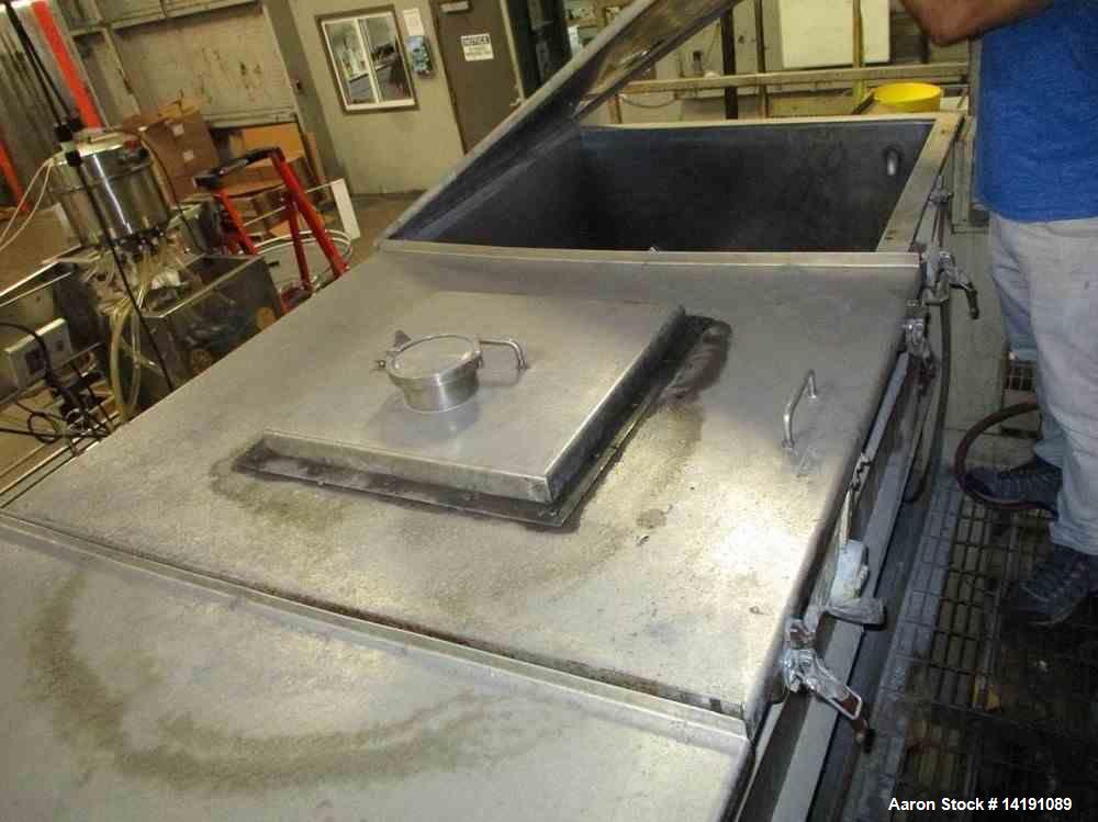 Used 80 Cubic Foot Ross Stainless Steel Ribbon Blender