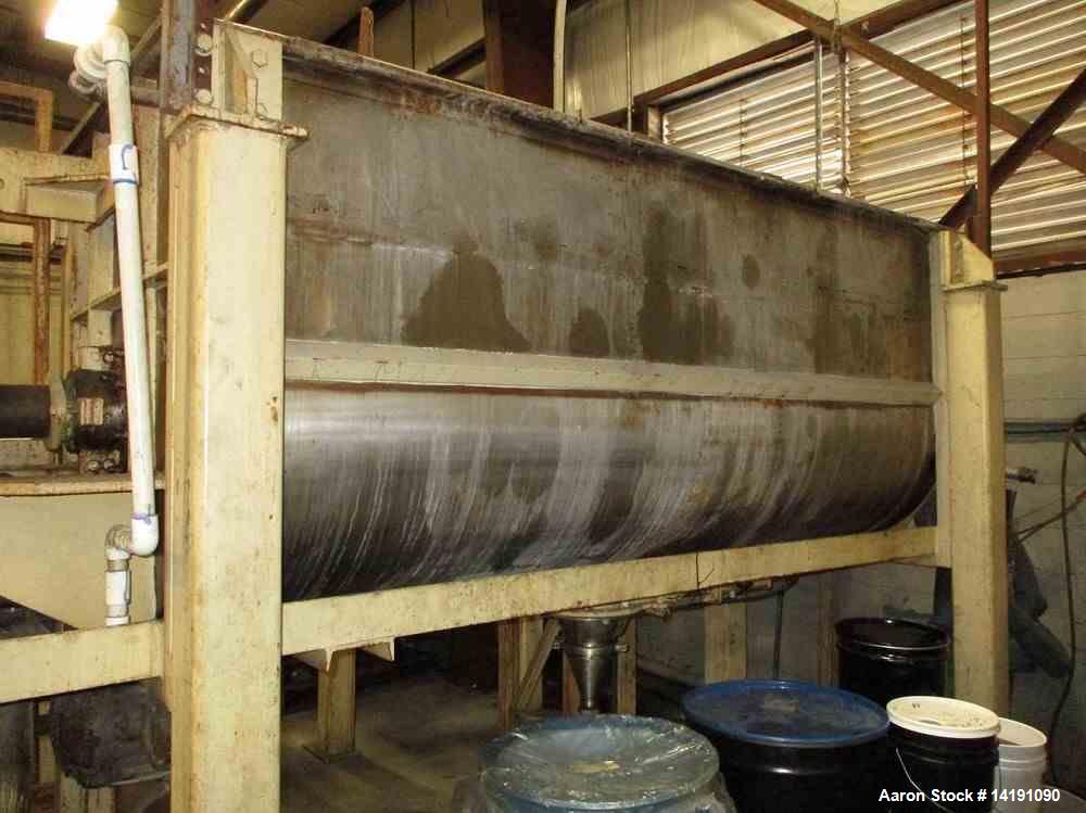 Used 80 Cubic Foot Ross Stainless Steel Ribbon Blender