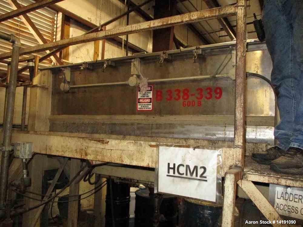 Used 80 Cubic Foot Ross Stainless Steel Ribbon Blender