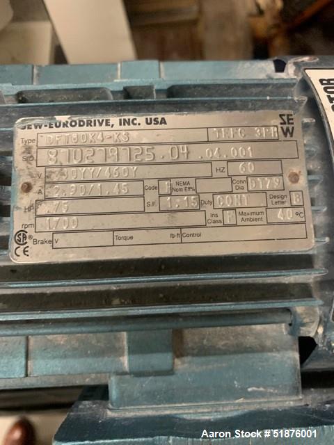Used Ross 42N-1S 1 Cu. Ft. 304 Stainless Steel Ribbon Blender