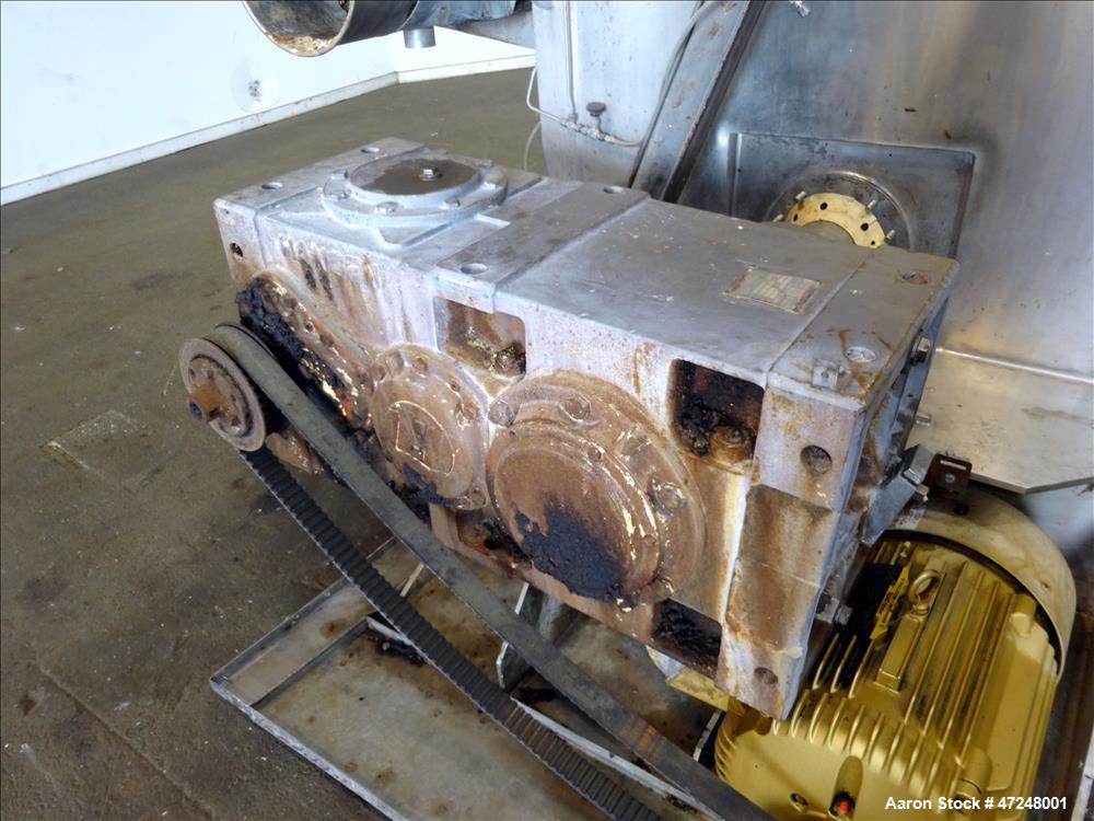 Used Ross Ribbon Blender, Approximate 100 Cubic Feet, 304 Stainless Steel.