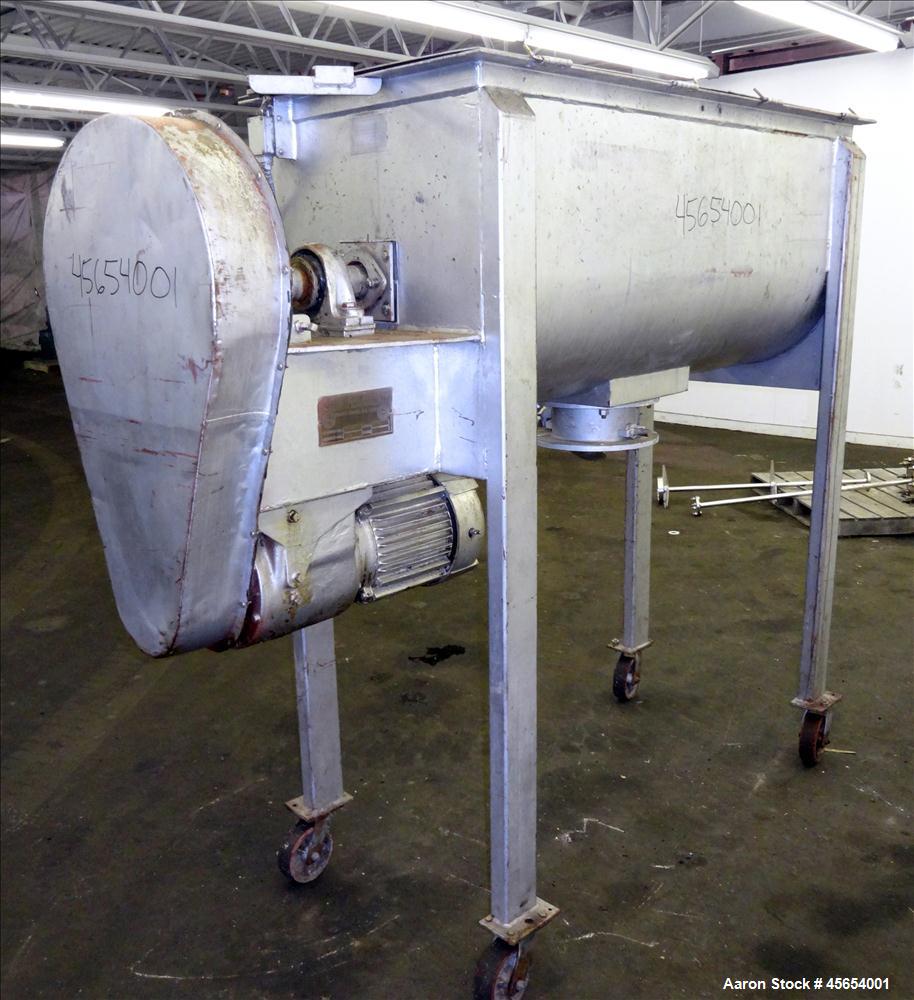 Used S. Howes Double Spiral Ribbon Blender, 17.8 Cubic Feet Working Capacity