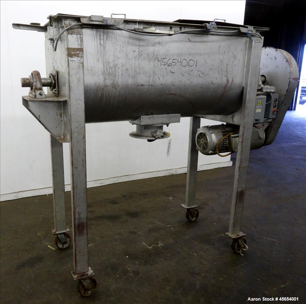 Used S. Howes Double Spiral Ribbon Blender, 17.8 Cubic Feet Working Capacity
