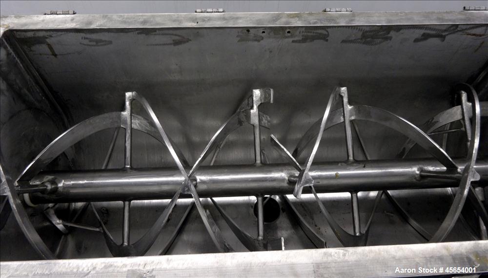 Used S. Howes Double Spiral Ribbon Blender, 17.8 Cubic Feet Working Capacity