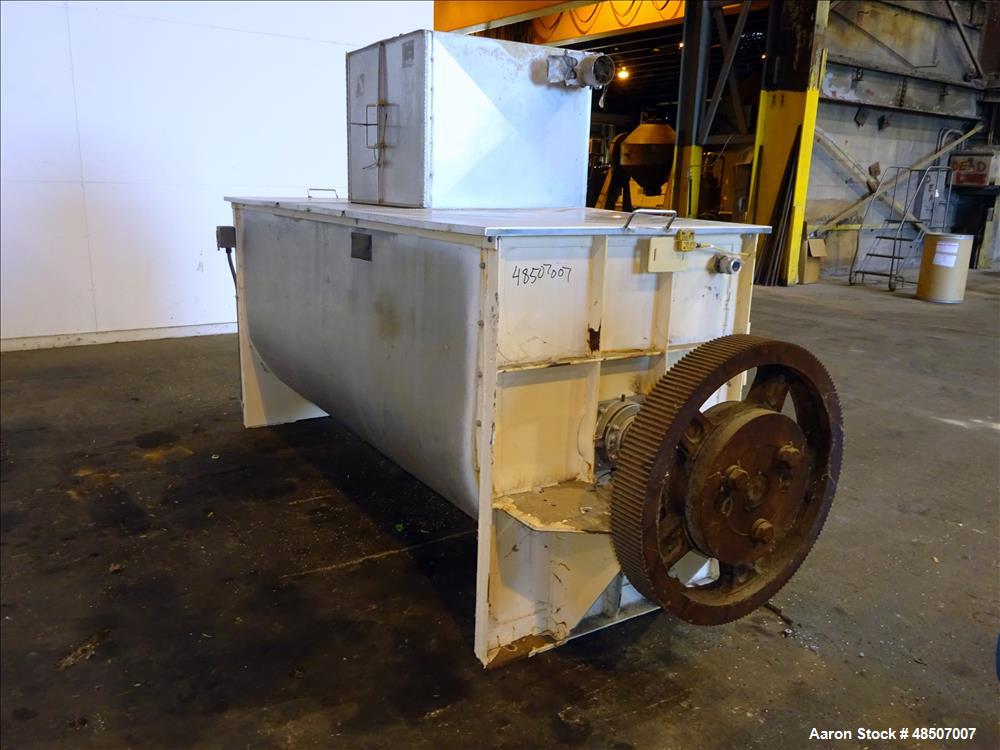 Used S. Howes Ribbon Blender, Approximate 63.6 Cubic Feet Working Capacity