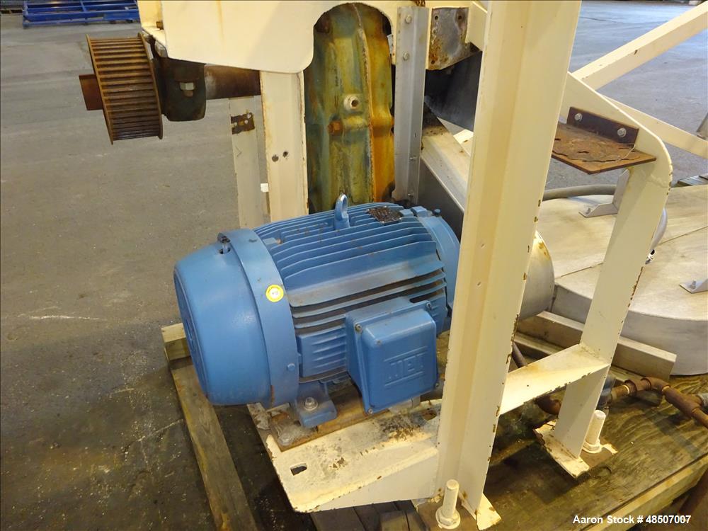 Used S. Howes Ribbon Blender, Approximate 63.6 Cubic Feet Working Capacity