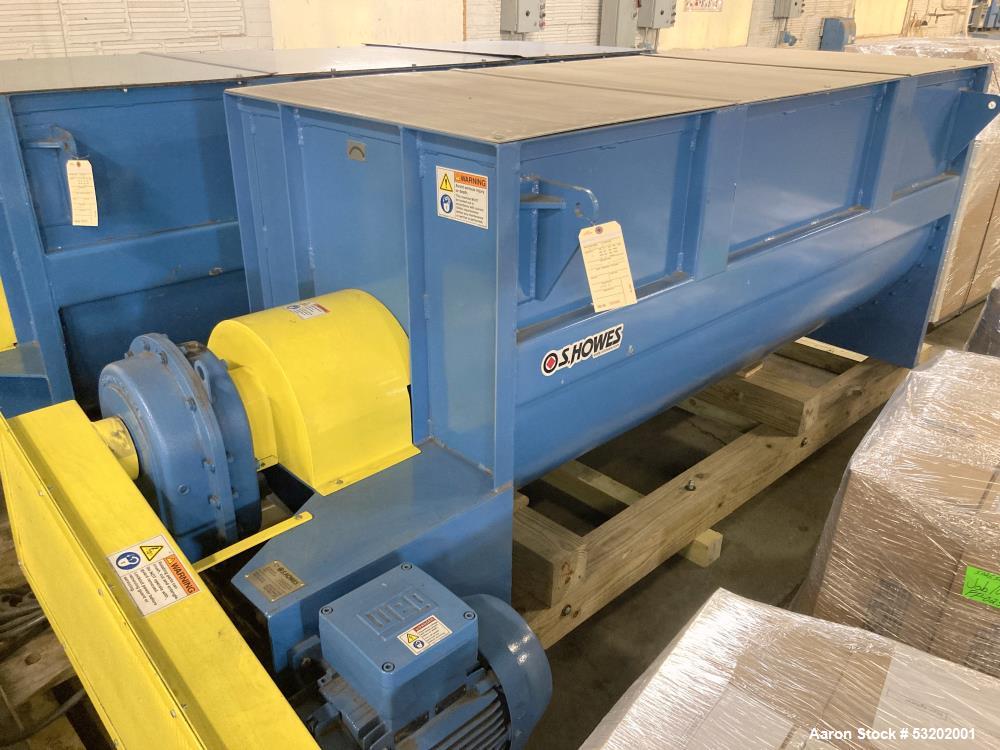 S. Howes Horizontal Mixall Double Ribbon Blender, Model M-368