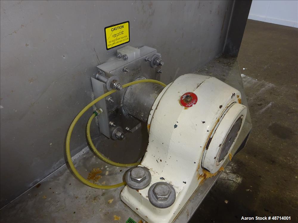 Used Scott Double Spiral Ribbon Blender, Model GHRM4485SS, Approximate 70 Cubic