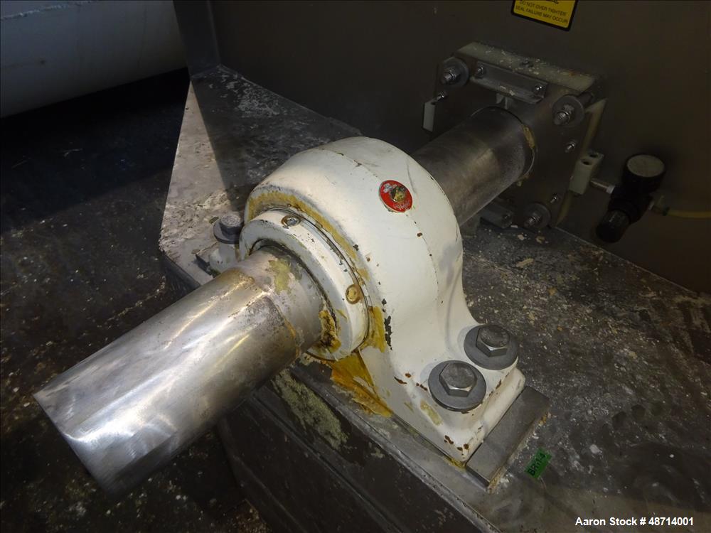 Used Scott Double Spiral Ribbon Blender, Model GHRM4485SS, Approximate 70 Cubic