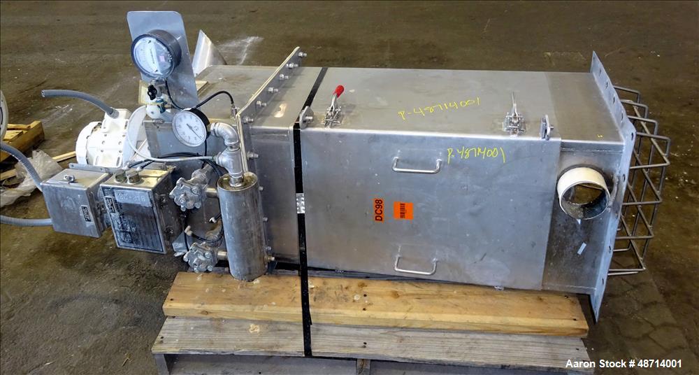 Used Scott Double Spiral Ribbon Blender, Model GHRM4485SS, Approximate 70 Cubic