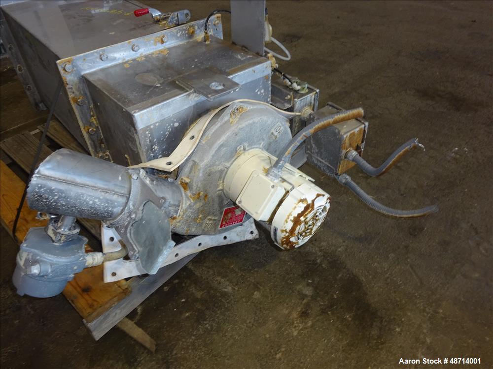Used Scott Double Spiral Ribbon Blender, Model GHRM4485SS, Approximate 70 Cubic